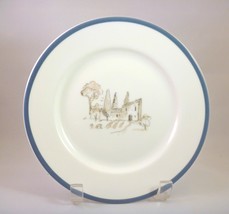 Williams-Sonoma Replacement Les Fermie’rs plate   White Porcelain Grey/Blue rim - £6.22 GBP