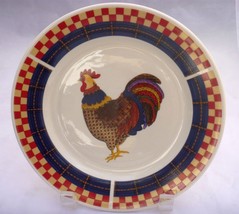 Rooster Majesticware, by Oneida,Calico by Laslie Beck, 7 3/4&quot; stoneware ... - $6.43