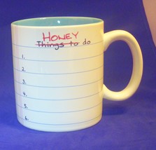  Things To Do white Mug,Blue numeric Chalk Marker to Write a List, By St... - £5.41 GBP