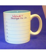  Things To Do white Mug,Blue numeric Chalk Marker to Write a List, By St... - £5.41 GBP