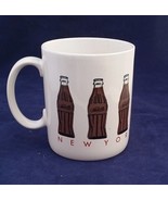 NewYork classic Cola boltle decorated ceramic mug brown white black red ... - £4.74 GBP