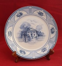 Peachtree Manor 8 ¼” plate by Noritake Ireland white blue pattern 9175 - $8.90