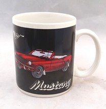 MUSTANG RED CAR COLLCTIBLE CRAMIC MUG BY GIFT MUSTER MAD IN KORE - £5.42 GBP