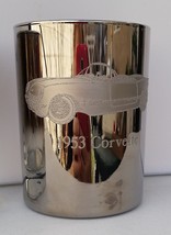 Corvette 1953 car mirror silver glass Souvenir Collectible cup - £7.09 GBP