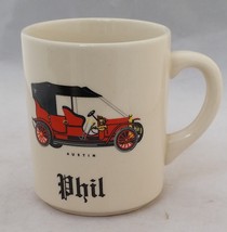 AUSTIN VINTAGE CAR COLLCTIBLE CERAMIC MUG MADE IN ENGLAND - £4.66 GBP