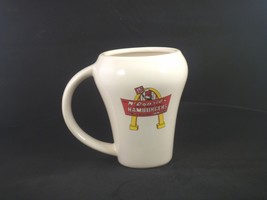 McDonald’s mug, 15 C HAMBURGERS, 2009, cream color ceramic 14 Oz - £5.86 GBP