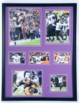 2012 Baltimore Ravens Super Bowl Champs Framed 18x24 Photo Collage Display - £70.08 GBP