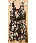 Xhilaration - Multi Color Sleeveless Floral Polyester Dress M Junior&#39;s   B6 - £7.63 GBP
