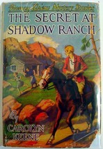 Nancy Drew mystery The Secret At Shadow Ranch No.5 hcdj 1943A-35 Carolyn Keene - £39.33 GBP