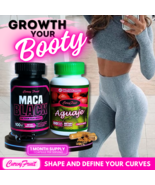 BIG BUTT GROWING: Aguaje + Black Maca ROOT PILLS, MAXIMIZE your BOOTY SI... - $46.43