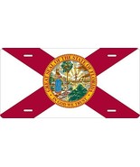 Florida Flag Novelty Custom Personalized Tag Vehicle Car Auto License Plate - $16.75