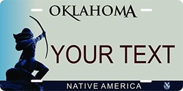 Oklahoma State Novelty Custom Personalized Tag Vehicle Car Auto License Plate - £13.38 GBP