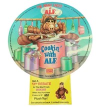 1988 Burger King The Many Faces of Alf Cooking With Alf Flexi Record  - £9.74 GBP