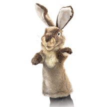 Folkmanis Rabbit Stage Puppet , Brown - £33.49 GBP