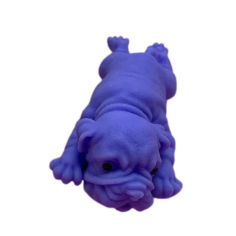 anti-stress soft silicone gel cute small milk dog squeeze toy - $9.80