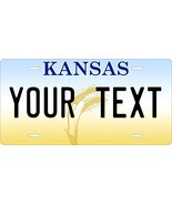 Kansas State Novelty Custom Personalized Tag Vehicle Car Auto License Plate - $16.75