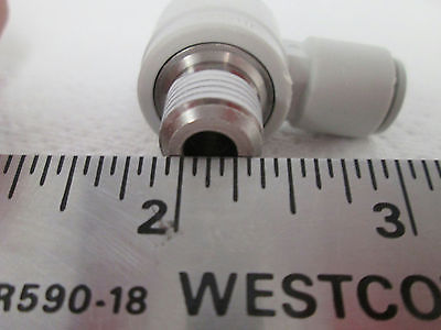 NEW SMC AS3211F-02-08S Elbow-Type Speed Controller w/One Touch Fitting - $15.50