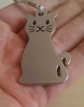 Brand New Kitty Cat Kitten Metal Key Chain Keyring  Uk Seller Immediate Dispatch - £4.78 GBP