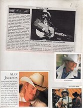 Alan Jackson original clipping magazine photo lot #R0270 - £3.81 GBP