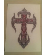 GENUINE BRAND NEW COUNT'S KROSS TEMPORARY TATTOO - FULL COLOUR SIZE 3.5"x 2.5"  - $11.95
