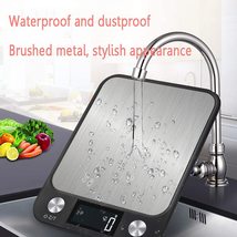 Kitchen Scale 15kg/1g Smart Electronic Digital Scales for Cooking Baking - $18.39