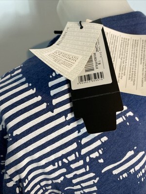NWT Armani Exchange Men's V-Neck Tee Shirt Blue XXL Item image 4