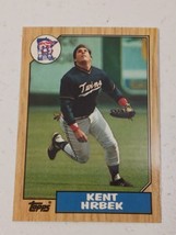 Kent Hrbek Minnesota Twins 1987 Topps Tiffany Card #679 - £0.76 GBP
