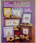 14 Pages-Cross Stitch BABY BOOMER BABIES-Wash and Wear Babies Growing Up... - £8.00 GBP