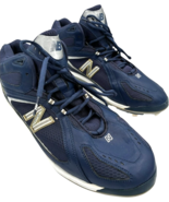 New Balance men&#39;s 1101 Metal Baseball Cleats Blue size 15 EE (wide 2E) - $35.75