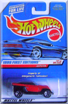 Hot Wheels - Jeepster: 1999 First Editions #17/26 - Collector #922 *Red Edition* - £2.35 GBP