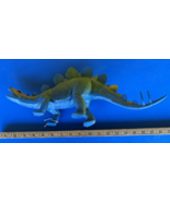 Vintage 1986 Dor Mei Stegosaurus Dinosaurs Plastic LARGE SIZE 15&quot; - $819.65 MXN