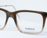 HARBOUR CXIV 012 Transparent Farbverlauf Brown / Silber Brille 50-18-145 - $155.27 HARBOUR CXIV 012 Transparent Farbverlauf Brown / Silber Brille 50-18-145 - $155.27