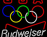 Budweiser olympic neon sign 16  x 16  thumb155 crop
