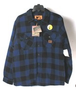 1 Count Wells Lamont Work Wear Men&#39;s Large Quilted Brushed Flannel Shirt... - $65.99