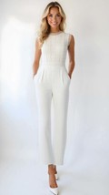 Tahari Asl Lace Wide-Leg Jumpsuit - $58.50