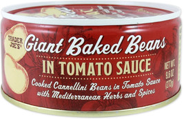 Best Price 4 Packs Trader Joe’s Giant Baked Beans In Tomato Sauce 9.6 Ounce - £15.82 GBP