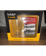 Schitt$ Creek (Schitt&#39;s Creek) Gift Set Bundle Pint Apothecary Glass + 3... - $26.31 CAD