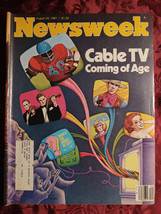 NEWSWEEK Magazine August 24 1981 Cable TV Debbie Harry Ronald Reagan - £6.82 GBP