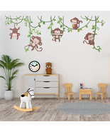 Nursery Stickers,Wallpaper girl room,Trendy Bohemian Decals,Many Animals... - £11.68 GBP