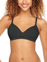 Hanes Women S Oh So Light Foam ComfortFlex Fit Wirefree Bra Black/Nude M - £17.58 GBP