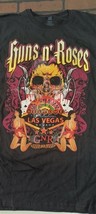 Guns N&#39; ROSES-2012 Distressed Welcome To Fabulous Las Vegas T ~ Nie Getr... - $33.95