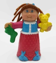 OAA Cabbage Patch Kids CPK Christmas Stocking Bear Pajamas Toy Figure 1992 - £6.25 GBP