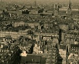 Paris France Panorama Pris du Pantheon Looking East UNP 1910s Postcard - £10.47 GBP
