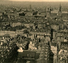 Paris France Panorama Pris du Pantheon Looking East UNP 1910s Postcard - £10.48 GBP