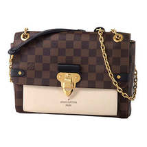 Louis Vuitton Damier Creme Vavin PM 2way Chain Shoulder Bag - £2,230.46 GBP
