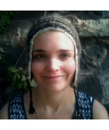 Alpaca Ear Flap Hat - Fair Trade Hand Knit Black Chilean Alpaca Wool Hat... - $39.59