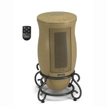 Elegant Scrollwork Rc Ceramic Portable Tower Space Heater + Remote - £235.20 GBP