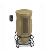 ELEGANT SCROLLWORK  RC CERAMIC  PORTABLE  TOWER SPACE   HEATER + REMOTE - £239.00 GBP