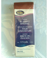 4.75 yards Red Rouge Rojo Satin Blanket Binding 2&quot; wide Wrights 794-065 ... - $7.90 CAD