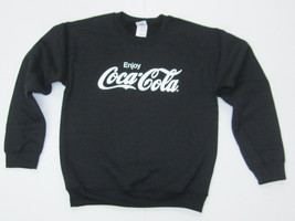 Coca-Cola Enjoy Black Sweatshirt   Medium - £9.86 GBP